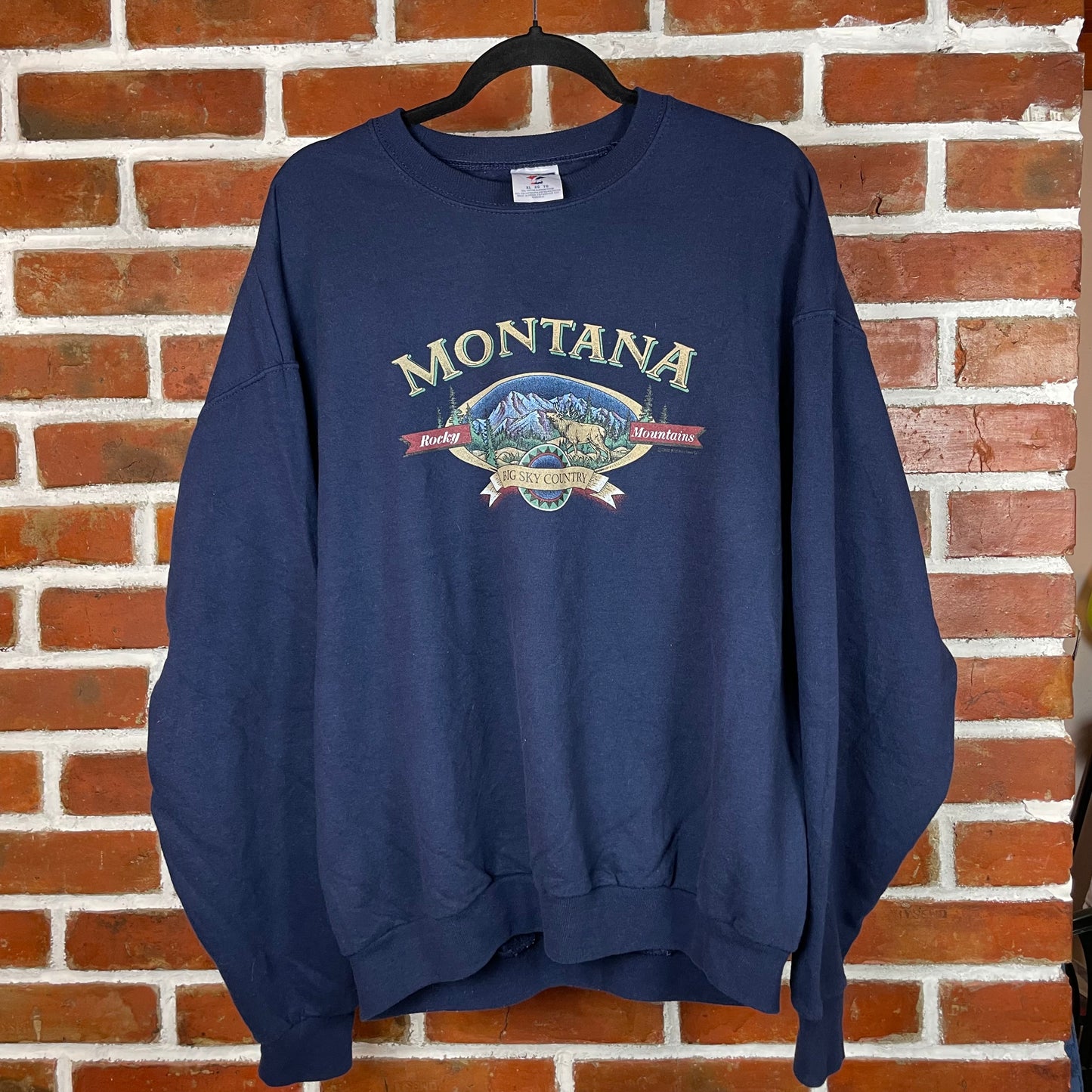 Vintage Jerzees Bluza Montana
