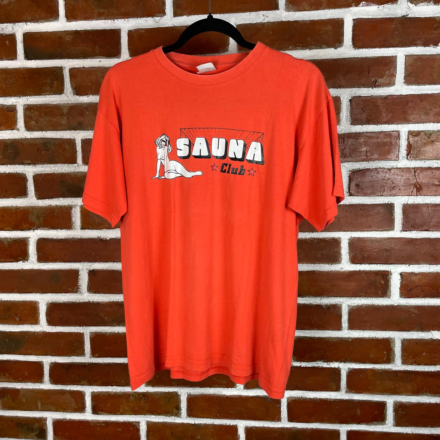 Koszulka z grafiką Sauna Club