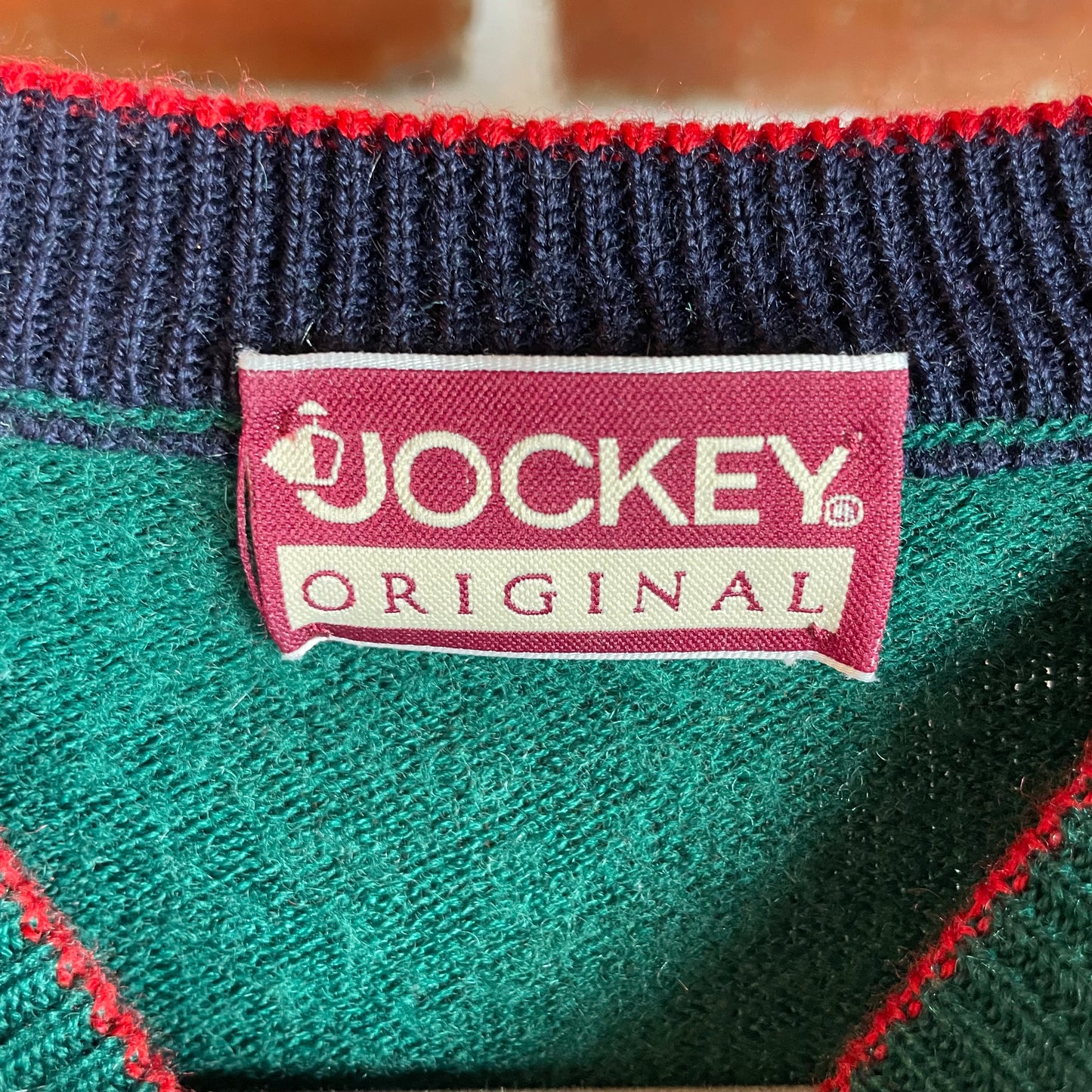 Sweter Jockey Original we wzór